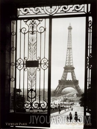 gall paris france view of the eiffel tower