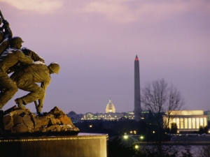 kenneth garrett view of the iwo jima monument