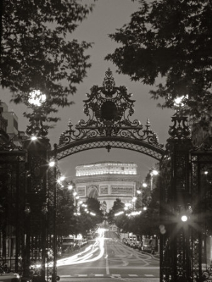 peter adams arc de triomphe paris france