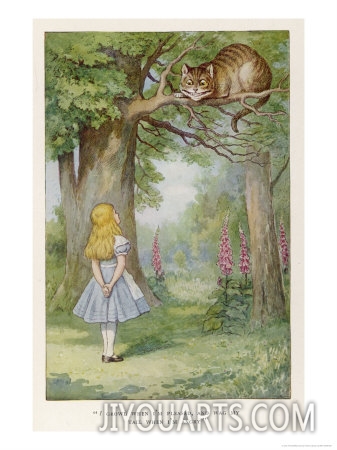 john tenniel cheshire cat