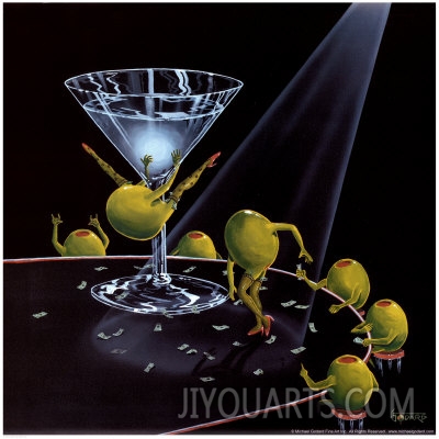 michael godard even dirtier martini