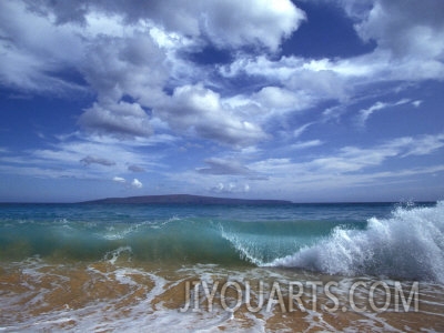 beautiful view of the ocean from the shore