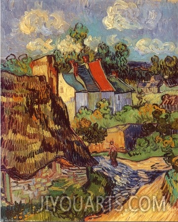 Houses at Auvers, c.1890