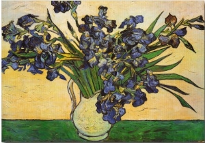 Vase of Irises, c.1890