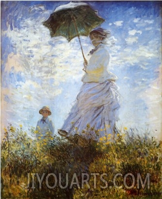 Madame Monet and Her Son