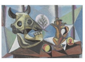 Bull Skull, Fruit, Pitcher, c.1939