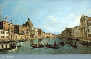 Venice: the Upper Reaches of the Grand Canal with S. Simeone Piccolo, c.1738