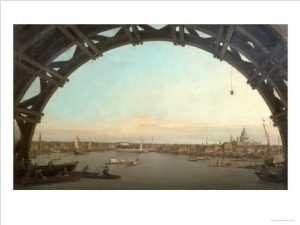 London Seen Through an Arch of Westminster Bridge, 1746 7