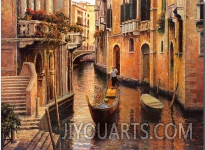 Golden Evening Gondola