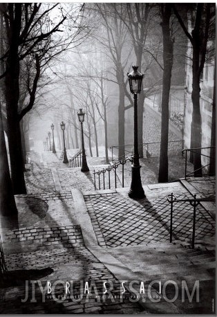 Les Escaliers de Montmartre, Paris