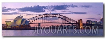 Opera House and Harbour Bridge, Sydney, New South Wales, Australia