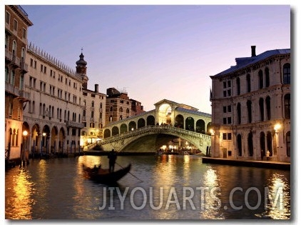 Rialto Bridge, Grand Canal, Venice, Italy