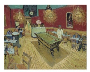 The Night Café in the Place Lamartine in Arles, c.1888