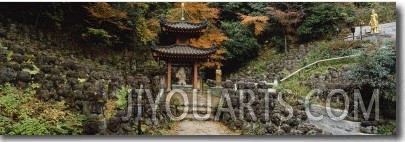 Pagoda, Otagi Nenbutsu Ji Temple, Kyoto, Japan