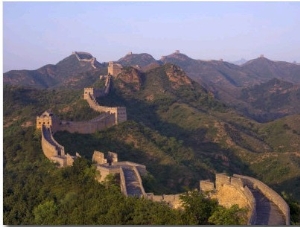 The Great Wall, Near Jing Hang Ling, Unesco World Heritage Site, Beijing, China