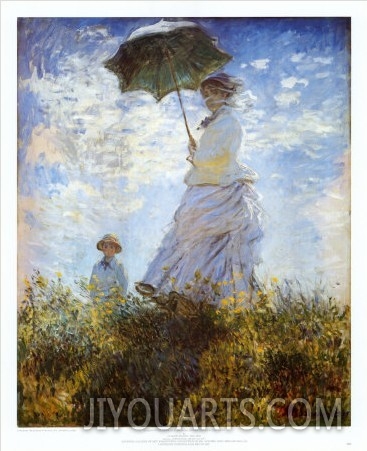 Madame Monet and Her Son