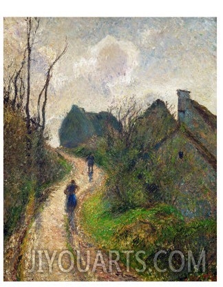 Ascending Path in Osny, 1883