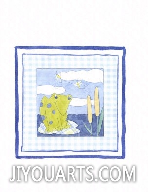 Frog with Plaid II