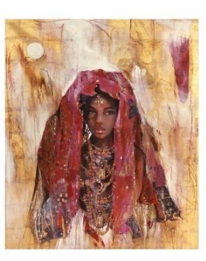 Untitled African Red Wrap