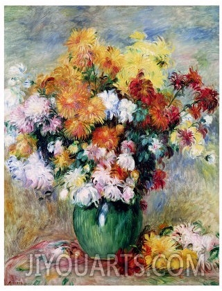 Bouquet of Chrysanthemums, circa 1884