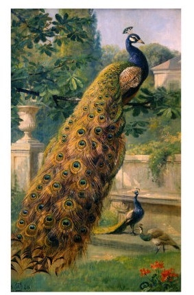 Peacocks in the Park, 1886