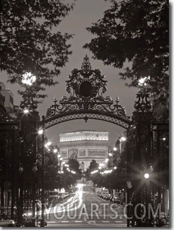 Arc de Triomphe, Paris, France