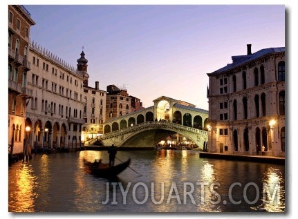 Rialto Bridge, Grand Canal, Venice, Italy