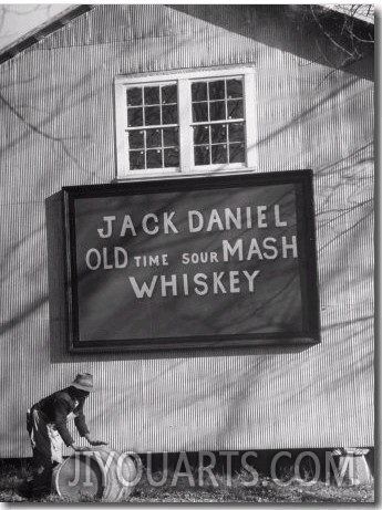 Barrel Being Rolled to Warehouse at Jack Daniels Distillery