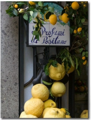 Lemons, Positano, Amalfi Coast, Campania, Italy