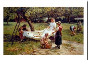 The Apple Gatherers, 1880