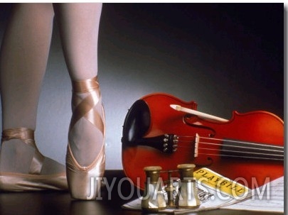 Playbill, Ballerina Legs and Violin