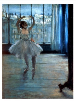 Dancer in Front of a Window (Dancer at the Photographer