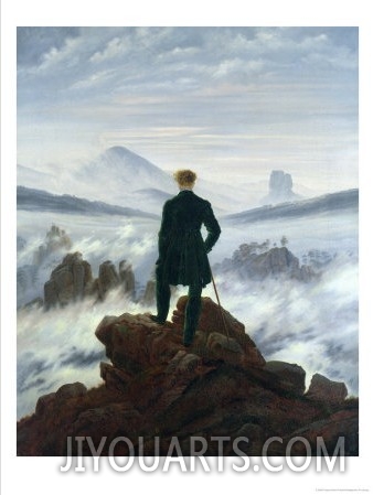 The Wanderer Above the Sea of Fog, 1818