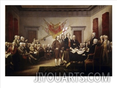 Signing of the Declaration of Independence