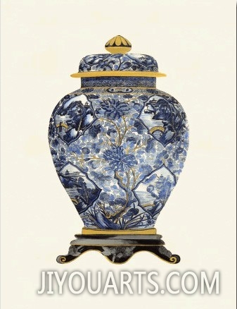 Blue Porcelain Vase II