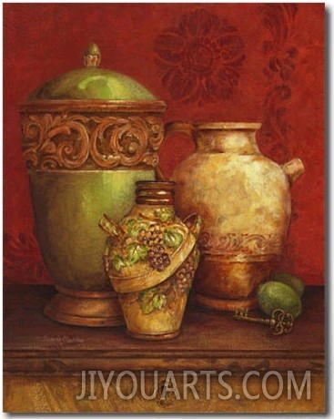 Tuscan Urns I