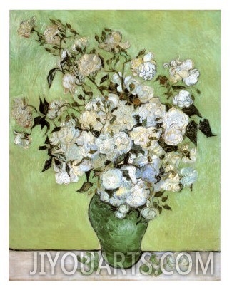 A Vase of Roses, c.1890