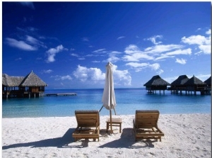 Beach Chair, Bora Bora Nui Resort, Motu Toopua