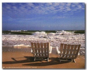 Chairs on Beach