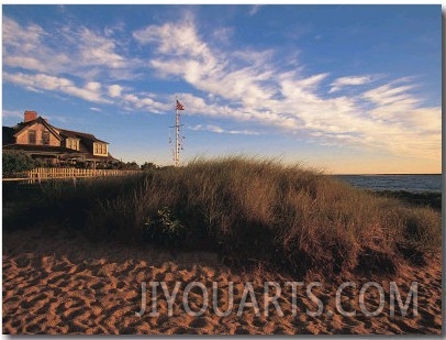 Nantucket Town at Dawn, MA