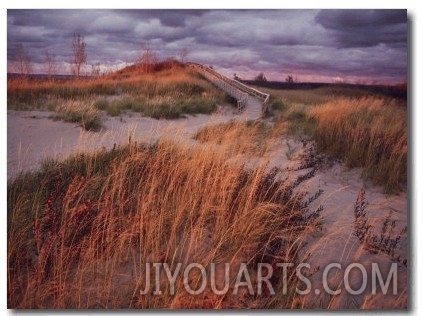 Sleeping Bear Dunes National Lakeshore is Located on the Northeast Side of Lake Michigan