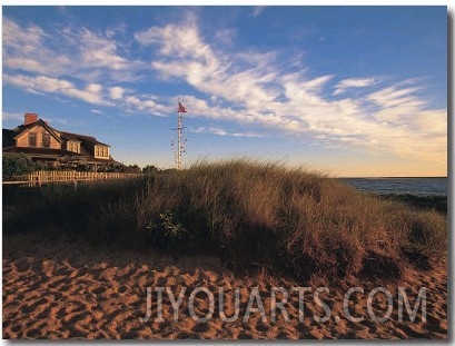 Nantucket Town at Dawn, MA