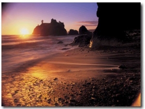 Ruby Beach at Sunset