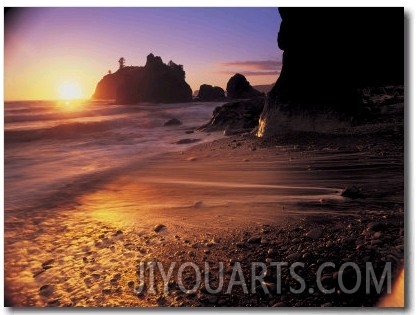 Ruby Beach at Sunset