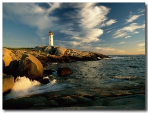 Scenic View of the Rocky Coastline Near Peggys Cove