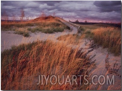 Sleeping Bear Dunes National Lakeshore is Located on the Northeast Side of Lake Michigan