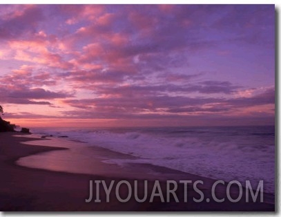 Sunset and the Ocean, CA