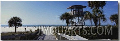 Walkway Leading to the Beach, Siesta Key, Florida, USA