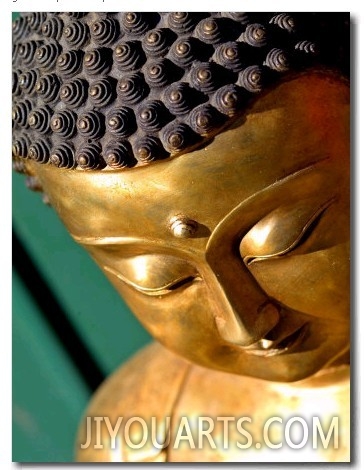 Buddha Faces at Sunday Market, Beijing, China