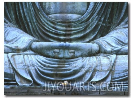 Great Buddha Detail, Kotokuji Temple, Kamakura, Japan